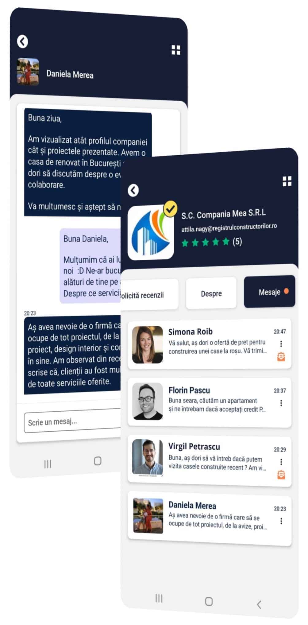 mesagerie constructor